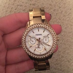 Fossil Gold Watch